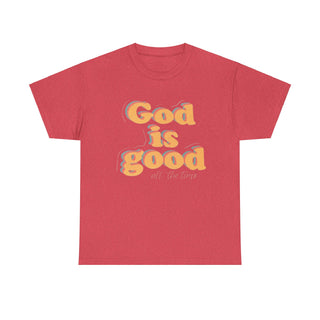 Unisex Heavy Cotton Tee | Faith Inspired T-Shirt | Made You Smile