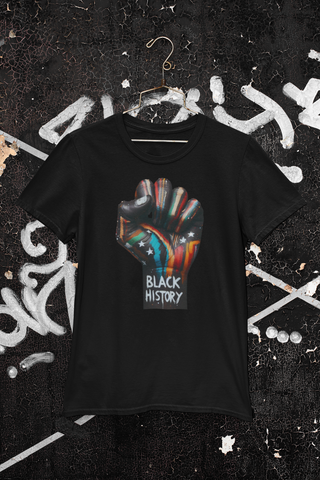 Black History Month Fist T-Shirt