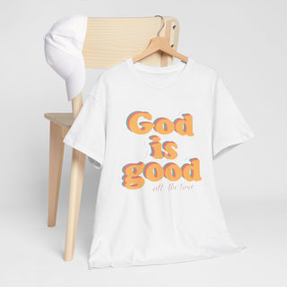 Unisex Heavy Cotton Tee | Faith Inspired T-Shirt | Made You Smile