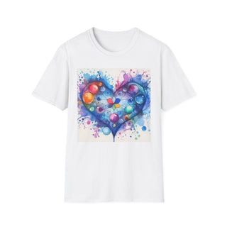 Unisex Fashion T-Shirt | Unisex Heart T-Shirt | Made You Smile